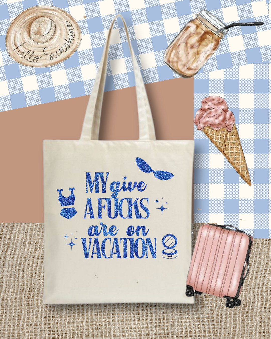 Tote Bag - Espresso Vacation