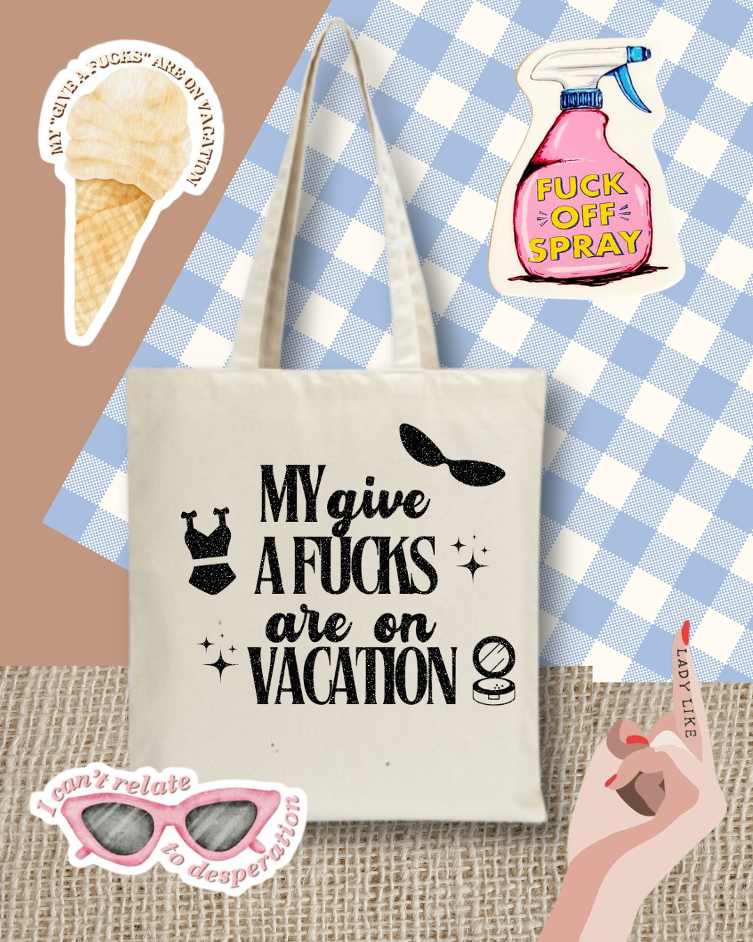 Tote Bag - Espresso Vacation